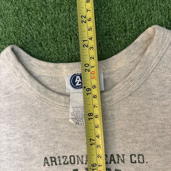 Grey y2k Arizona Graphic Logo Tee - Picture 4 of 6